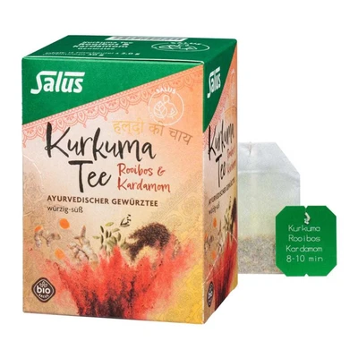 Abbildung von Kurkuma Tee Rooibos &amp; Kardamom Bio Salus 15 St