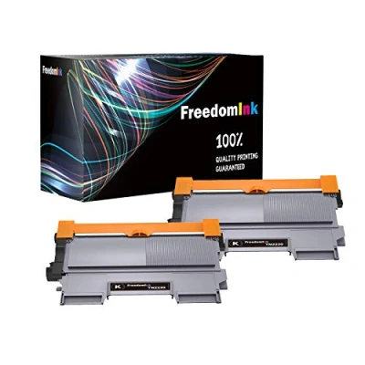 Abbildung von FreedomInk TN2220 Toner Kompatibel für Brother TN 2220 FAX 2840 2845 2940 HL 2240D 2240 2250DN 2270DW DCP 7060D 7065DN MFC 7360N 7460DN 7860DW (2 Schwarz )