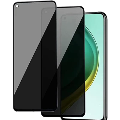 Abbildung von [2 Stück] Anti Spy Tempered Glass Sichtschutz für Xiaomi Redmi Note 9, 9H Härte Blickschutzfolie Gehärtetem Glas, Privatsphäre Displayschutzfolie, Spähen Sichtschutzfolie Schutz