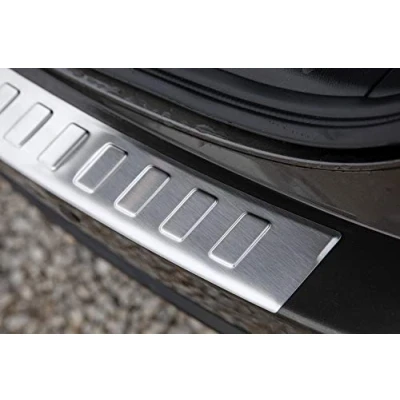 Abbildung von tuning art L311 Edelstahl Ladekantenschutz passend für Mazda CX 5 2 2017 , Farbe:Silber