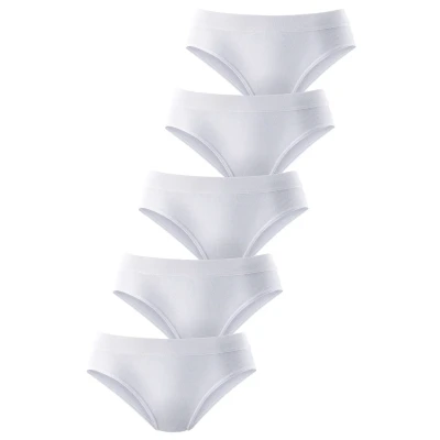 Abbildung von Lascana 5 PACK Slip, Damen, Größe: 58, Weiß