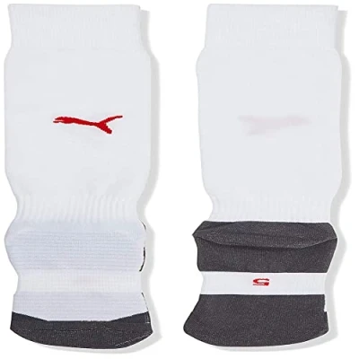 Abbildung von PUMA Herren LIGA Stirrup Socks Core Stutzen, White Red, 1