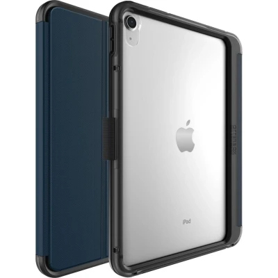 Abbildung von OtterBox Symmetry Folio Hülle für iPad 10,9&quot; (10. gen 2022), stoßfeste, sturzsichere, dünne Schutzhülle, nach Militärstandard getestet, Blau, Keine Einzelhandelsverpackung
