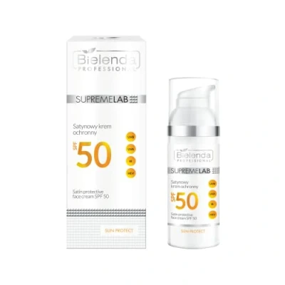 Abbildung von Bielenda Professional Supremelab Satin schützende Gesichtscreme SPF 50, 50ml