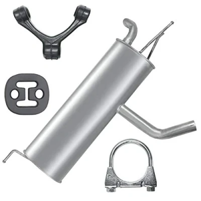 Abbildung von Endschalldämpfer Auspuff Endtopf für VW Golf 5 V 1.4i 1.4 FSI auch Plus V, 6 VI