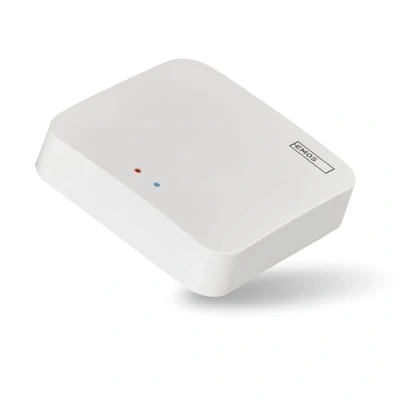 Abbildung von EMOS GoSmart ZigBee Gateway IP 1000Z, Smart Home Hub kompatibel mit Tuya, Life, unterstützt Bluetooth, 2,4 GHz WiFi, 6 x cm, Weiß