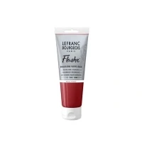 Abbildung von Lefranc Bourgeois 300493 Flashe Acrylfarbe &amp; Vinylfarbe, hochpigmentiert, elastisch, lichtecht, alterungsbeständig, matt, für den Innen Außenbereich, 80ml Tube Karminrot