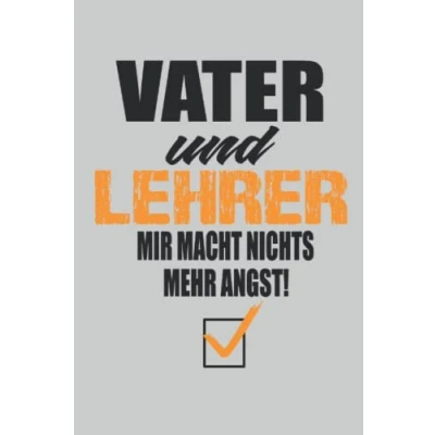Abbildung von Lehrer: Notizbuch A5 Liniert zum planen, organisieren und notieren