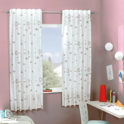 Abbildung von Delindo Lifestyle Gardine &quot;MAGIC&quot;, (1 St.), HxB: 175x140cm, Leuchtet in der Nacht