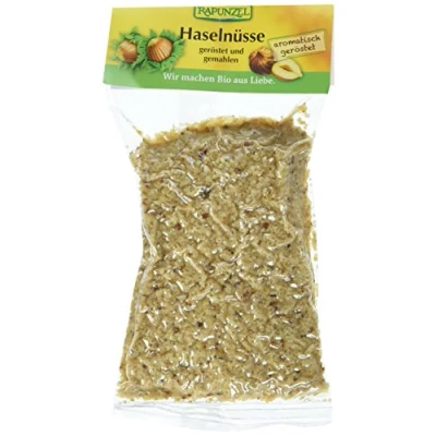 Abbildung von Rapunzel Haselnüsse geröstet, gemahlen, 2er Pack (2 x 125 g) Bio