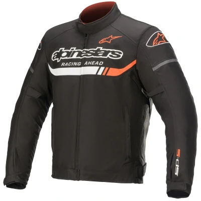 Abbildung von Alpinestars T SP S Ignition Wasserdichte Motorrad Textiljacke Schwarz/Weiß/Rot L