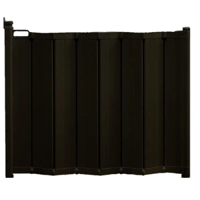 Abbildung von Bettacare Automatisches Faltbares Einziehbares Hundegitter, 55cm 89cm, Schwarz, Treppenschutzgitter für Haustiere, Hundesicherheitsgitter
