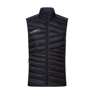 Abbildung von Rock Experience REMV01521 C289 LANCELOT HYBRID MAN VEST Jacket Herren 0208 CAVIAR+1323 EBONY L
