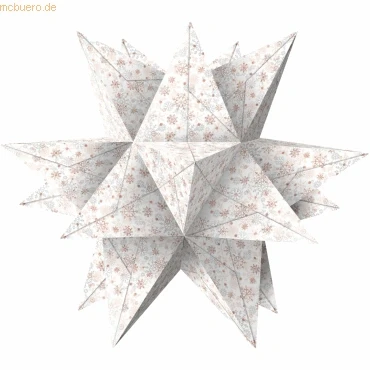 Abbildung von Ludwig Bähr Faltblätter Aurelio Stern &#039;Aldebaran&#039; 100g/qm 15x15cm VE=3