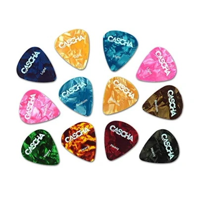Abbildung von Cascha Guitar Pick Set 12 Plektrum