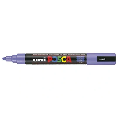 Abbildung von Uni Ball Fasermaler Posca PC 5M 1,8 2,5mm lila