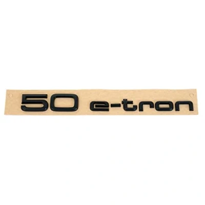 Abbildung von Audi 89A853744ET94 Schriftzug 50 e tron Aufkleber, schwarz