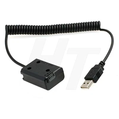 Abbildung von HangTon Power Bank 5V USB zu NP FW50 Netzteil für Sony A7 A7II A7S A7SII A7R A7RII A6300 A6500 A6000 A5100 NEX Series Kamera