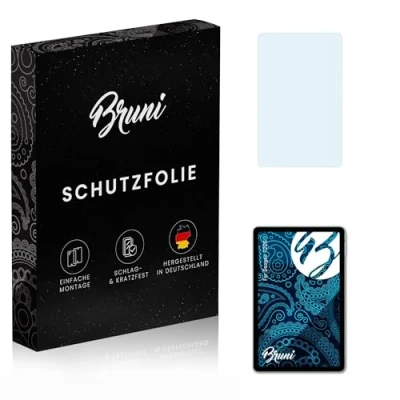 Abbildung von Bruni Schutzfolie kompatibel mit Doogee T20S Folie, glasklare Displayschutzfolie (2X)