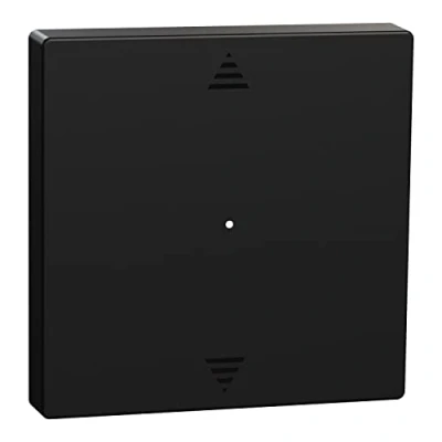 Abbildung von Schneider Electric Merten MEG5215 0403 Wippe für Taster Modul 1fach (Pfeile Auf/Ab), Schwarz Matt, System M
