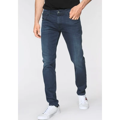 Abbildung von Replay Anbass Jeans Slim Fit, Herren, Größe: 34x36, Medium blue