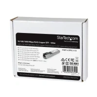 Abbildung von StarTech.com Cisco kompatibles Gigabit RJ45 Kupfer SFP Transceiver Modul Mini GBIC