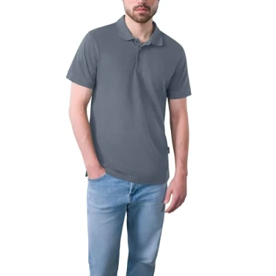 Abbildung von HRM Herren Heavy Performance M Polohemd, Stone,