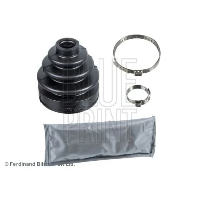 Abbildung von BLUE PRINT ADM58112 Achsmanschette radseitig, Vorderachse Gummi HONDA: CIVIC 6 Hatchback, Fastback, Aerodeck, MAZDA: MX
