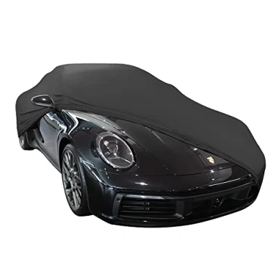 Abbildung von Star Cover Indoor Autoabdeckung kompatibel mit Porsche 911 (992) SUPER Soft Stretch