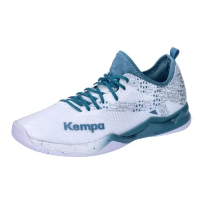 Abbildung von Kempa WING LITE 2.0 Handballschuh, Herren, Größe: 41, White/deep blue Textil/synthetik