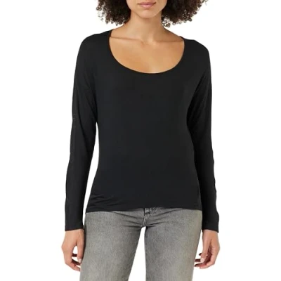 Abbildung von Calvin Klein Underwear SOFT Intrinsic Nachtwäsche Shirt, Damen, Größe: Medium, Black