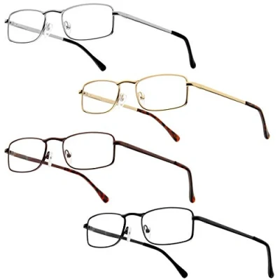 Abbildung von UrbanSky Lesebrille Jim, 4er Pack verschiedene Stärken