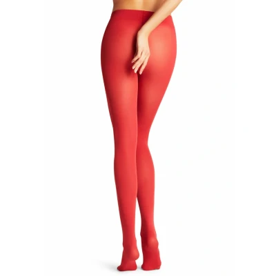 Abbildung von Falke PURE 50 Denier Semiopaque Strumpfhose, Damen, Größe: S/M, Scarlet