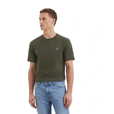 Abbildung von Marc O&#039;Polo Short Sleeve LOGO Crewneck Tshirt basic, Herren, Größe: XXL, Neverland iron
