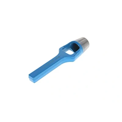 Abbildung von GEDORE Henkellocheisen für weiche Materialen, Ø 29 mm, Gummi Leder Dichtungen Stoff, rund, 175 mm lang, Stanzeisen, 570029