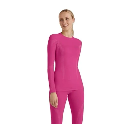 Abbildung von Falke Wooltech Functional Underwear FOR COLD TO VERY Conditions Langarmshirt Radiant orchid, Damen, Größe: Large, orchid