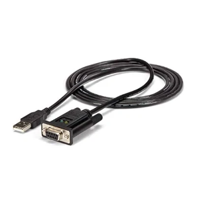 Abbildung von StarTech.com USB auf Seriell RS232 Adapter DB9 DCE Kabel mit FTDI Null Modem 1.1 / 2.0 Busbetrieben (ICUSB232FTN)