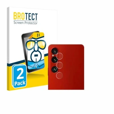 Abbildung von BROTECT (2 Stück Schutzfolie für Sony Xperia 1 VI (NUR Kameraschutz) Displayschutz Folie Ultra Klar