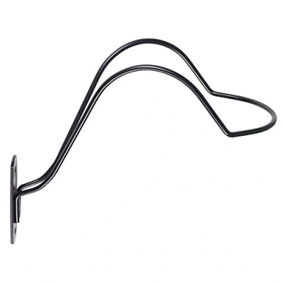 Abbildung von Pfiff 102885 Helmhalter Helmablage für alle Helmtypen, Pulverbeschichtet Schwarz