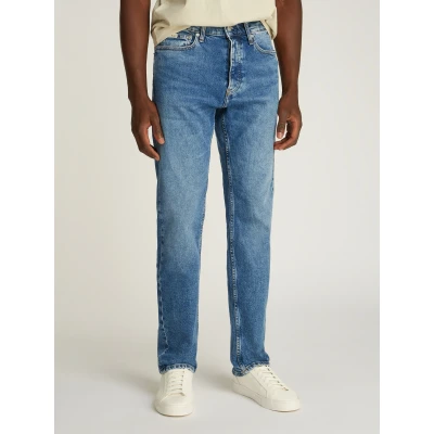 Abbildung von Calvin Klein Jeans Standard Straight Leg, Herren, Größe: 31x34, Denim medium