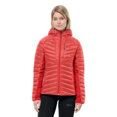 Abbildung von Jack Wolfskin Routeburn PRO Winterjacke, Damen, Größe: Small, Vibrant red