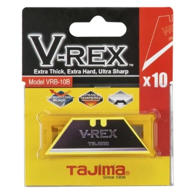 Abbildung von Tajima Utility Messer Klinge V Rextrapezoid 10Pc