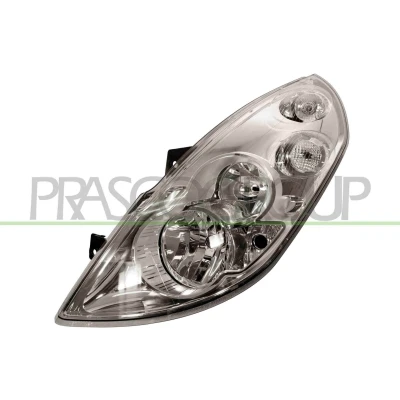 Abbildung von PRASCO OP9544914 Scheinwerfer links H7/H7/H1 mit Stellmotor für LWR OPEL: Movano B Kastenwagen, Bus