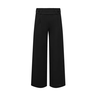 Abbildung von JdY Damen Jdygeggo New Long Pant Jrs Noos Hose, Black/Detail:black Buttons, M / 32L EU