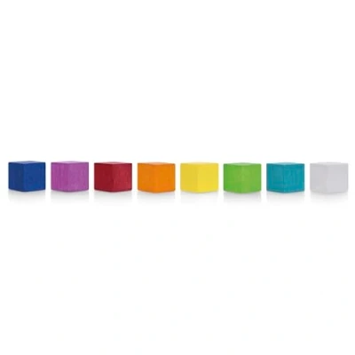 Abbildung von Magnetoplan Magnet Wood Series Cube 16653810 20x20x20mm sortiert 8 Stü