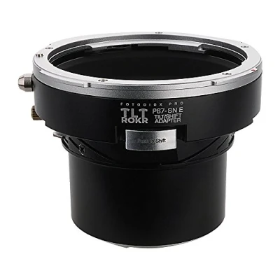 Abbildung von Fotodiox Pro TLT ROKR Tilt/Shift Lens Adapter Compatible with Pentax 6x7 Lenses on Sony E Mount Cameras