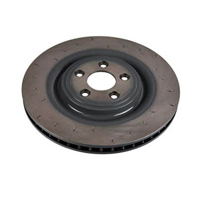 Abbildung von FEBI BILSTEIN 108198 Bremsscheibe Hinterachse links 350 28 5 108 geschlitzt/innenbelüftet beschichtet JAGUAR: XK Cabrio, Coupe