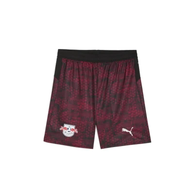 Abbildung von Puma RB Leipzig 25/26 Shorts Herren Mit Other Pattern Black/Fast Red Größe: 3XL