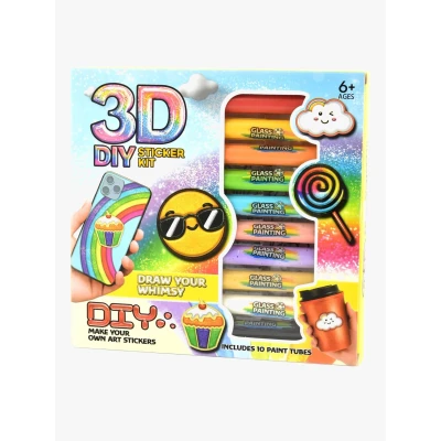 Abbildung von Robetoy 3D DIY Sticker Set Stifte 10 Teile