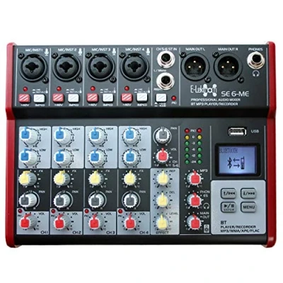 Abbildung von E Lektron Mischpult SE Live, (6 tlg), Mikrofon /Instrument Kanäle, Stereo Kanal
